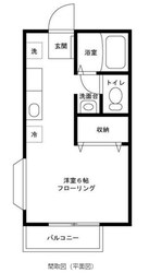 グレッシュＴＮの物件間取画像